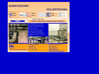 bobritzscher-isoliertechnik.de Webseite Vorschau
