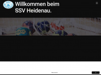 handball.ssvheidenau.de Webseite Vorschau