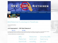 stahl-rietschen-handball.de Webseite Vorschau