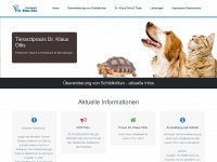 tierarzt-ottis.de Webseite Vorschau