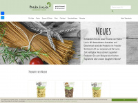 pasta-lucia.de Webseite Vorschau
