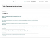 tabletopgamingnews.com Webseite Vorschau