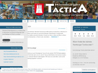 hamburger-tactica.de Webseite Vorschau