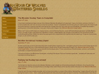 hourofwolves.org Webseite Vorschau