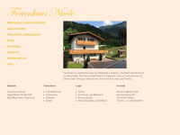 ferienhaus-nicole.at Webseite Vorschau