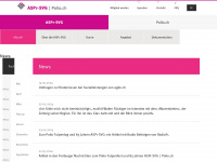 aspr-svg.ch Webseite Vorschau