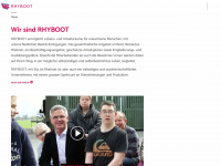 rhyboot.ch Webseite Vorschau