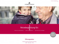 compagna-reisebegleitung.ch Webseite Vorschau