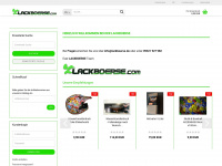 lackboerse.com Webseite Vorschau