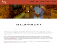 salzgrotte-lavita.de Webseite Vorschau