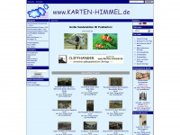 karten-himmel.de Webseite Vorschau