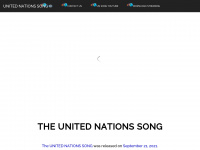 unitednationssong.com Webseite Vorschau