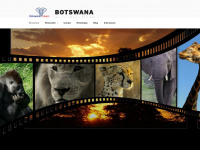 botswanareisen.com Webseite Vorschau