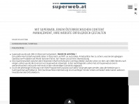 superweb.at Webseite Vorschau