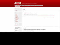 doml.at Webseite Vorschau