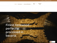tonewood.biz Webseite Vorschau