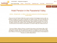 pension-sonnegg.com Webseite Vorschau