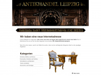antikhandel-leipzig.de Webseite Vorschau