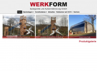 werkform-gmbh.de Webseite Vorschau