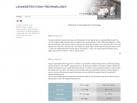 leakdetection-technology.com Webseite Vorschau