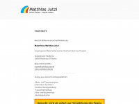 matthias-jutzi.de Webseite Vorschau