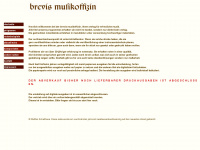brevis-musikoffizin.de Webseite Vorschau