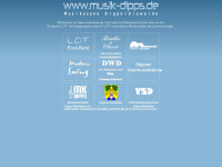 musik-dipps.de Webseite Vorschau