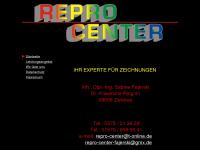 repro-center-fajerski.de Webseite Vorschau