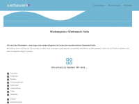 werbewerk-halle.de Webseite Vorschau
