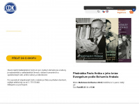 cdk.cz Webseite Vorschau