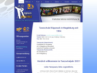 tanzschule-roeppnack.de Webseite Vorschau