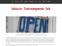 ksg-halle.de Webseite Vorschau