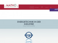 matho-energie.de Webseite Vorschau