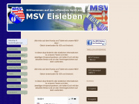 msveisleben.de Webseite Vorschau