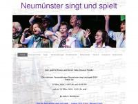 neumuenstersingtundspielt.de Webseite Vorschau