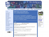 tsv-leuna.net Webseite Vorschau