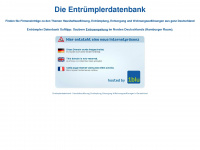 entruemplerdatenbank.de
