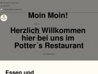 potters-restaurant.de Webseite Vorschau