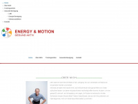energy-motion.de Webseite Vorschau