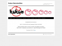 kokon-naturtextilien.de Webseite Vorschau