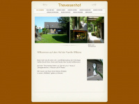 thevesenhof.de Webseite Vorschau