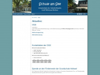 schule-amsee.de Webseite Vorschau