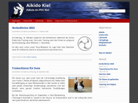 aikido-kiel.de Webseite Vorschau