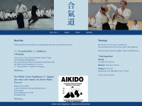 aikido-segeberg.de Webseite Vorschau