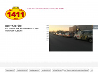 taxi-1411.de Webseite Vorschau