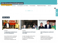 cdu-kellinghusen.de Webseite Vorschau