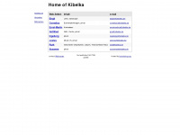 kibelka.de Webseite Vorschau