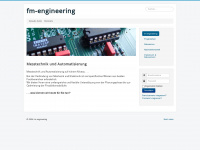 fm-engineering.de Webseite Vorschau