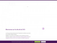 cics.org Webseite Vorschau