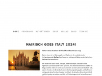 mairisch.de Webseite Vorschau